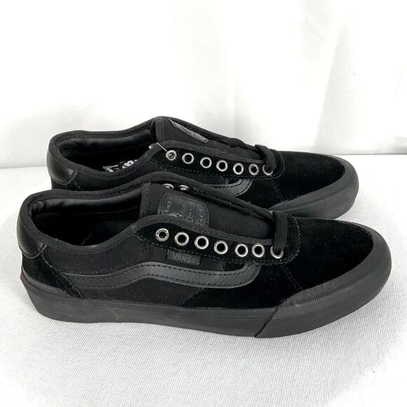 Vans Black Sneakers Canvas & Suede Chima Ferguson Pro 2 Skateboarding Sz 7 NWT - Picture 2 of 9